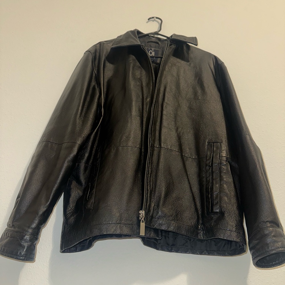 Black Lightweight Shirt Jacket with Matte Finish